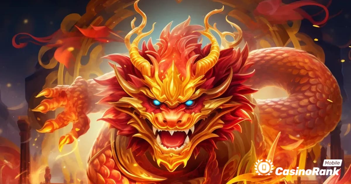 Erstellen Sie die heißesten Gewinnkombinationen in Super Golden Dragon Inferno von Betsoft