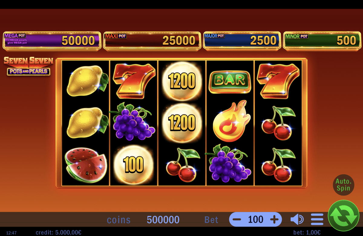 Seven Seven Pots and Pearls Spielautomaten 22bet