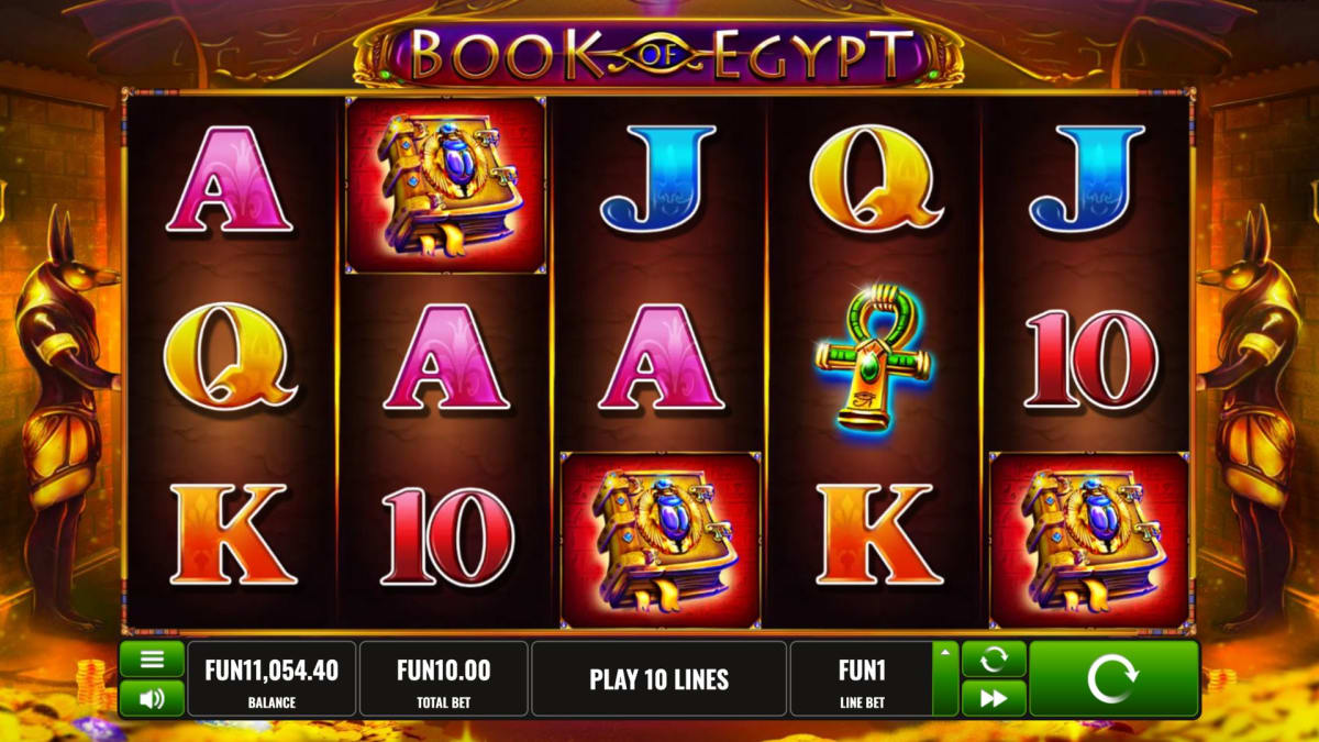 Book of Egypt Spielautomaten 