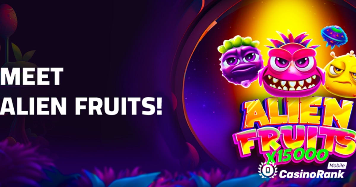 BGaming debütiert Alien Fruits Spielautomat mit KI-generierten Grafiken