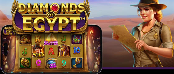 Pragmatic Play bringt den Diamonds of Egypt-Spielautomat mit 4 aufregenden Jackpots auf den Markt