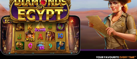 Pragmatic Play bringt den Diamonds of Egypt-Spielautomat mit 4 aufregenden Jackpots auf den Markt
